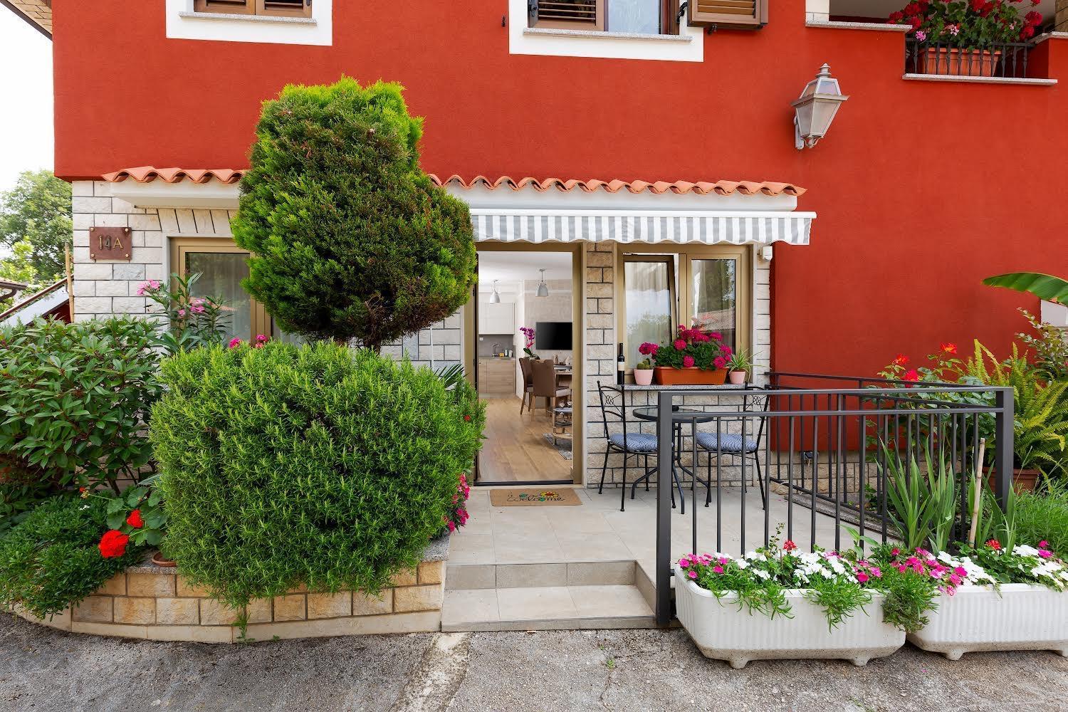 Apartman Angolo Verde Vižinada Kültér fotó